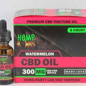 Hemp Bomb Oil Watermelon300MG Box