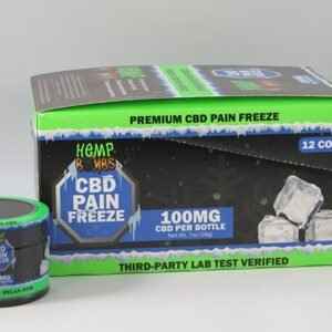 Hemp Bombs Pain Freeze 100mg Box