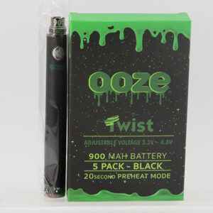 OOZE 900 TWIST BATTERY BLACK