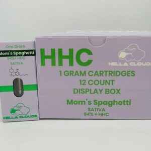Hella Cloudz HHC Moms Spaghett