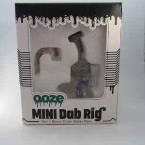 Ooze Mini Dab Rig Deep Blue