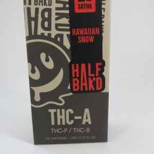 HalfBakd Hawaiian Snow 2g Cart Box