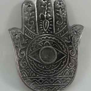 New Age Metal Burner Hamsa Hand