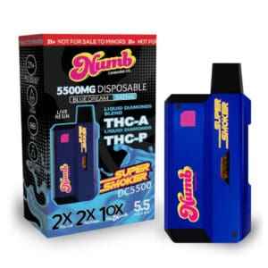 NUMB PINEAPPLE EXPRES THCA THCP SHROOMS DISPO 5.5G