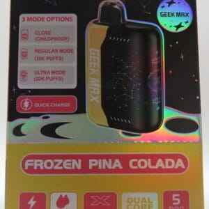 GEEK MAX FROZEN PINA COLADA BX 5CT