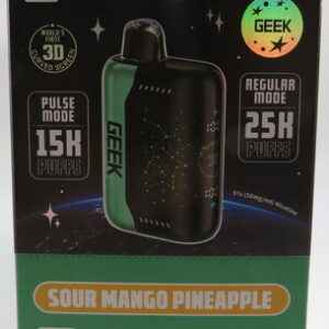 GEEK X EDITION SOUR MANGO PINEAPPLE BX 5CT