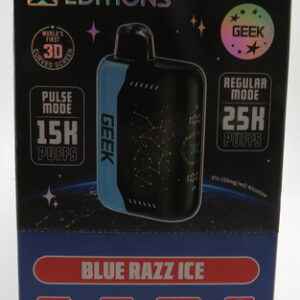 GEEK X EDITION BLUE RAZZ ICE BX 5CT