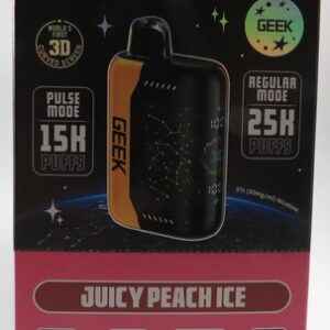 GEEK X EDITION JUICY PEACH ICE BX 5CT