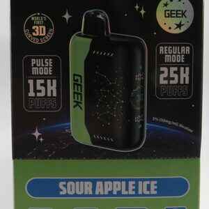 GEEK X EDITION SOUR APPLE ICE BX 5CT