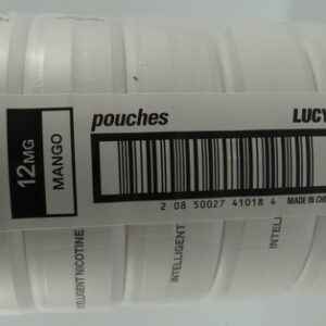 LUCY POUCHES MANGO 12MG ROLL 5CT