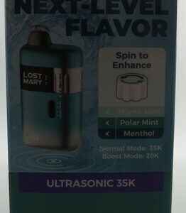 LOST MARY 35K ULTRASONIC ICE MINT BX 5CT