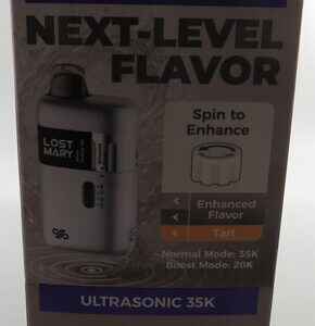 LOST MARY 35K ULTRASONIC WHITE FCUKING FAB BX 5CT