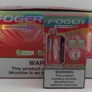 FOGER SWITCH PRO KIT RED VELVET CUPCAKE BX 5CT