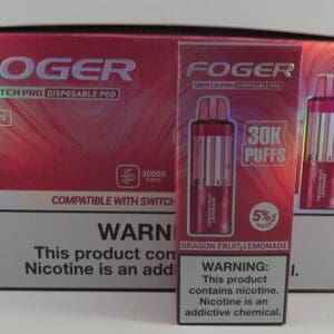 FOGER SWITCH PRO POD DRAGON FRUIT LEMONADE BX 5CT