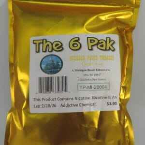 AUSABLE RIVER PT 6 PACK GOLD 4OZ