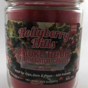 SMOKE ODOR CANDLE HOLLYBERRY HILLS