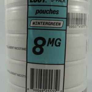 LUCY POUCHES WINTERGREEN 8MG ROLL 5CT