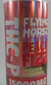 FLYING HORSE THCP GUMMIES PEACH FIZZ 15000MG