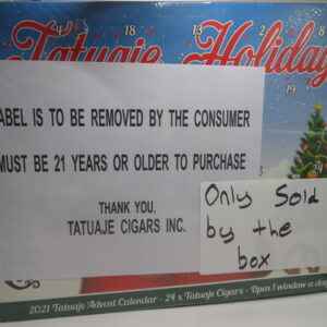 TATUAJE ADVENT CALENDAR 2021 EDITION BX 24CT