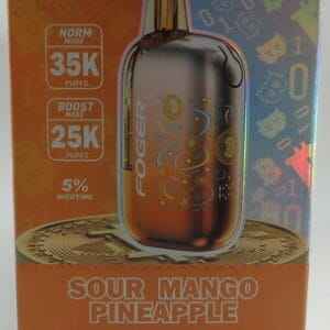 FOGER BIT 35K SOUR MANGO PINEAPPLE BX 5CT