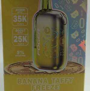 FOGER BIT 35K BANANA TAFFY FREEZE BX 5CT