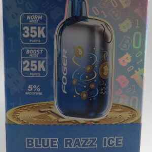 FOGER BIT 35K BLUE RAZZ ICE BX 5CT
