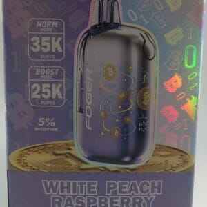 FOGER BIT 35K WHITE PEACH RASPBERRY BX 5CT