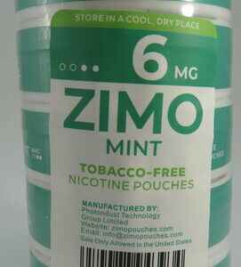 ZIMO POUCHES MINT 6MG ROLL 5CT