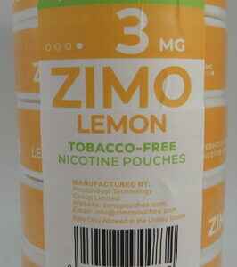 ZIMO POUCHES LEMON 3MG ROLL 5CT