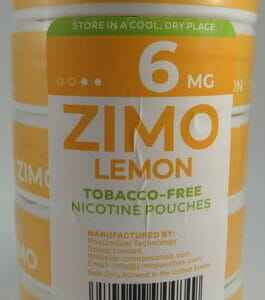 ZIMO POUCHES LEMON 6MG ROLL 5CT