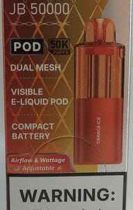 YOVO 50K POD ORANGE ICE BX 5CT