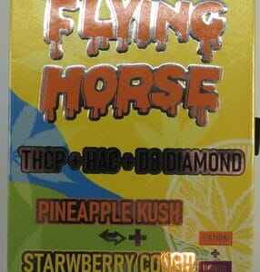FLYING HORSE DIAMOND THCP+HAC+D8 PINEAPPLE+STRAWBERRY 5GM