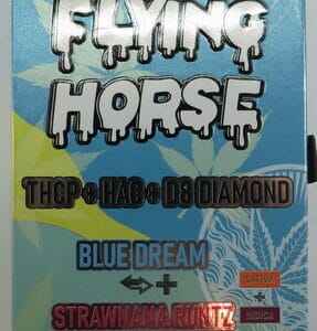 FLYING HORSE DIAMOND THCP+HAC+D8 BLUE+STRAWNANA 5GM
