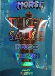 FLYING HORSE SAUCE PREROLL THCA CINDY 99 2GM 3PK