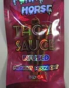 FLYING HORSE SAUCE PREROLL THCA MIDNIGHT MOONLIGHT 2GM 3PK