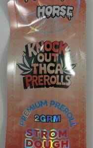 FLYING HORSE KNOCKOUT PREROLL THCA STROM 2GM 1PK
