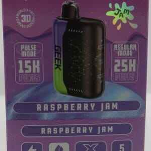 GEEK X EDITION RASPBERRY JAM BX 5CT