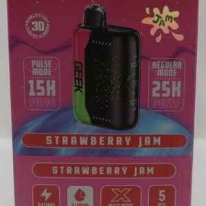 GEEK X EDITION STRAWBERRY JAM BX 5CT