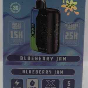 GEEK X EDITION BLUEBERRY JAM BX 5CT