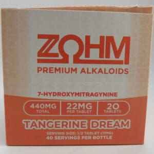 ZOHM 7-HYDROXY TANGERINE DREAM BOTTLE 20PK BX 6CT