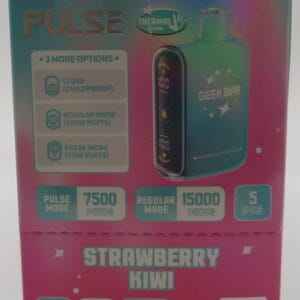 GEEKBAR PULSE STRAWBERRY KIWI BX 5CT