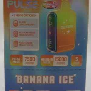 GEEKBAR PULSE BANANA ICE BX 5CT