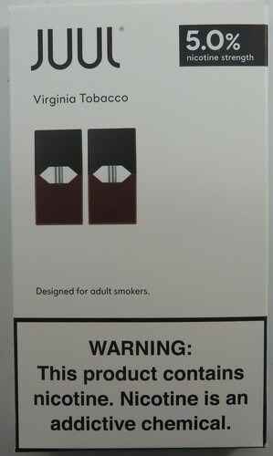 JUUL PODS VIRGINIA TOBACCO 5.0% 2PK SINGLE