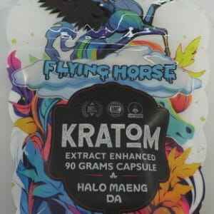 FLYING HORSE KRATOM CAPSULES HALO MAENG DA 132CT 90G