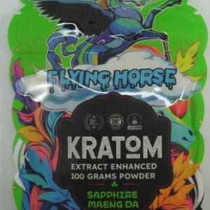 FLYING HORSE KRATOM POWDER SAPPHIRE MAENG DA 100G