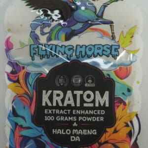 FLYING HORSE KRATOM POWDER HALO MAENG DA 100G