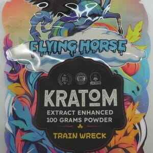 FLYING HORSE KRATOM POWDER TRAINWRECK 100G
