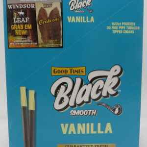 GOOD TIMES BLACK TIP VANILLA PP2/$0.99 BX 15CT