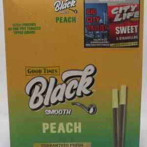 GOOD TIMES BLACK TIP PEACH PP2/$0.99 BX 15CT