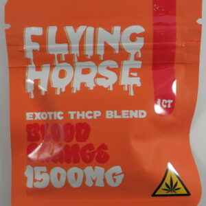 FLYING HORSE GUMMY EXOTIC THCP BLOOD ORANGE 1PK 1500MG